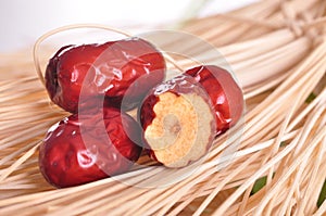 Fresh red jujube--a traditional chinese food